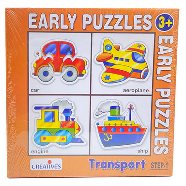 Creatives Early Puzzles Transport Front
