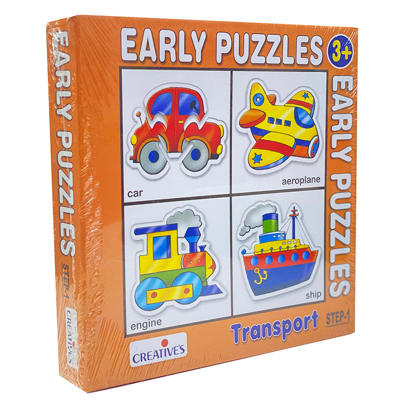 Creatives Early Puzzles Transport
