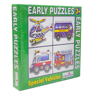 Creatives Early Puzzles Special Vehicles