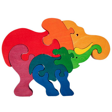 Fauna Wooden Elephant Puzzle