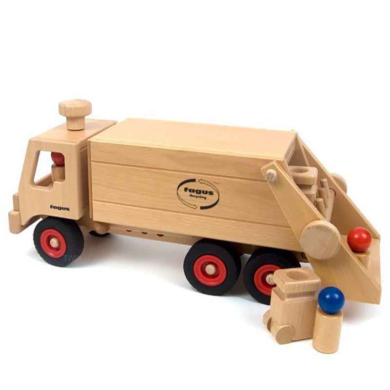 Fagus Wooden Garbage Tipper Truck