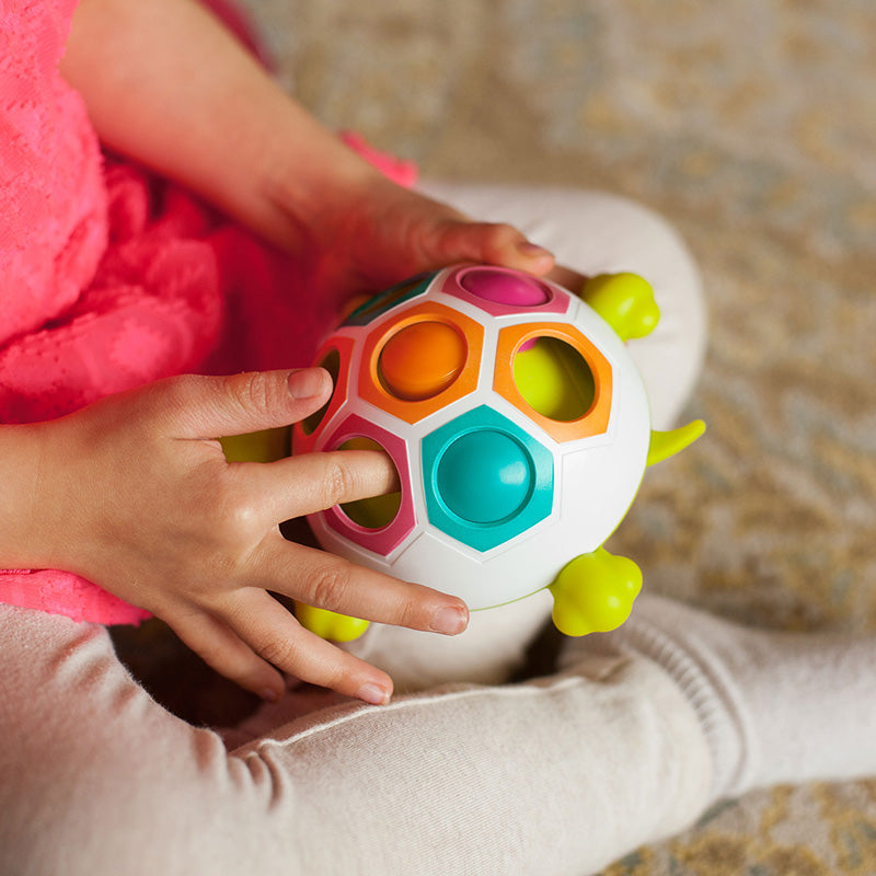 Fat Brain Toys Pop N Slide Shelly Poking