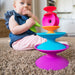 Fat Brain Toys Spoolz Stacking Toy Floor