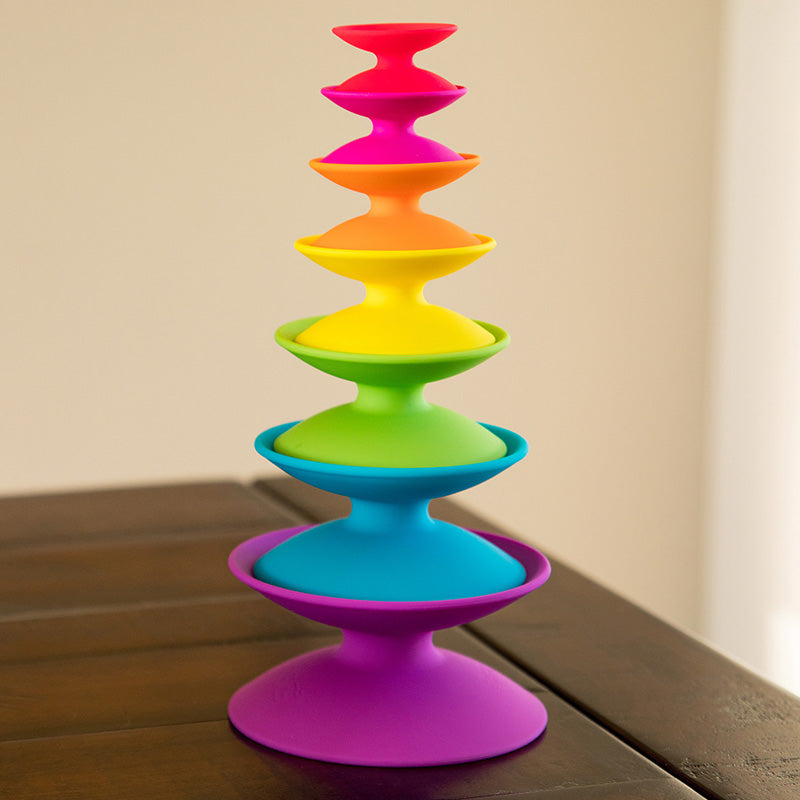 Fat Brain Toys Spoolz Stacking Toy Table
