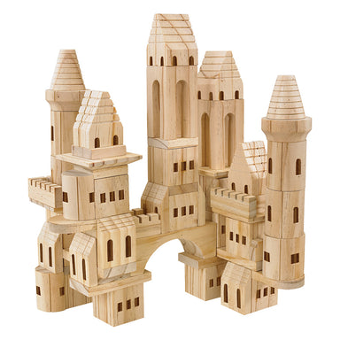 FAO Schwarz Wooden Castle Blocks