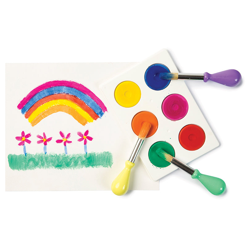 Educationl Colours First Creations Bright Watercolours Set of 6 Rainbow