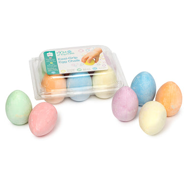 First Creations Easi-Grip Egg Chalk Set of 6 2