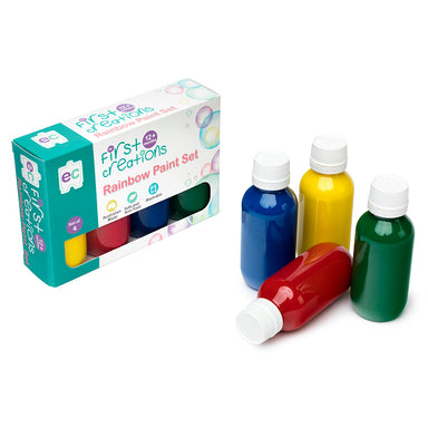 Educational Colours First Creations Rainbow Paint Set of 4