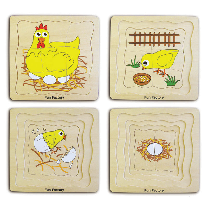 Fun Factory Layered Puzzle Chicken