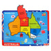 Fun Factory Australia Map Raised Puzzle