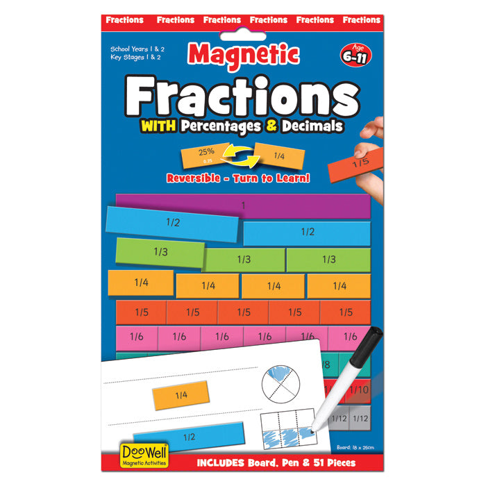 Fiesta Crafts Magnetic Fractions Packaging