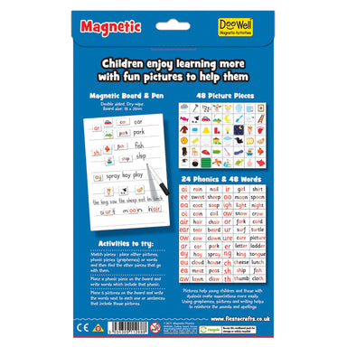 Fiesta Crafts Magnetic Phonics Back Cover