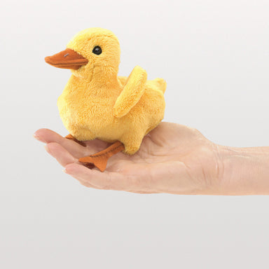 Folkmanis Mini Duckling Finger Puppet Hand