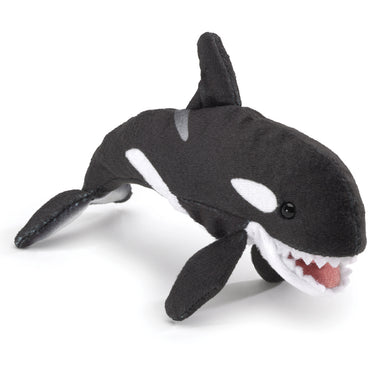 Folkmanis Mini Orca Whale Finger Puppet 2