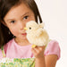 Folkmanis Mini Chick Finger Puppet with Girl