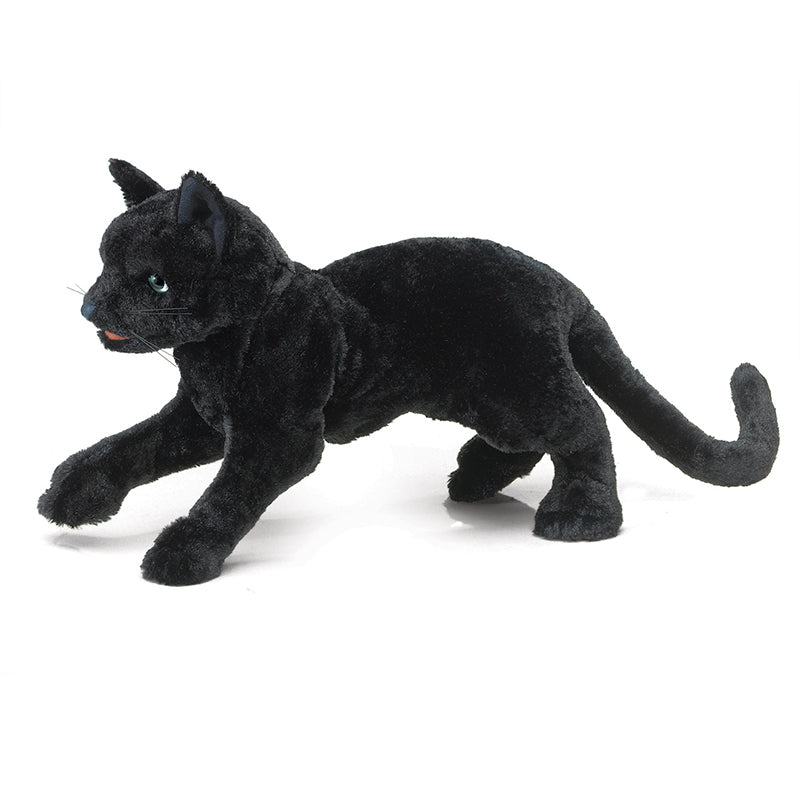 Folkmanis Black Cat Hand Puppet