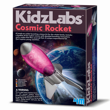 4M Kidzlabs Cosmic Rocket Launching Science Kit Box