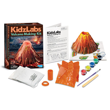 4M Kidzlabs Volcano Making Kit Contents