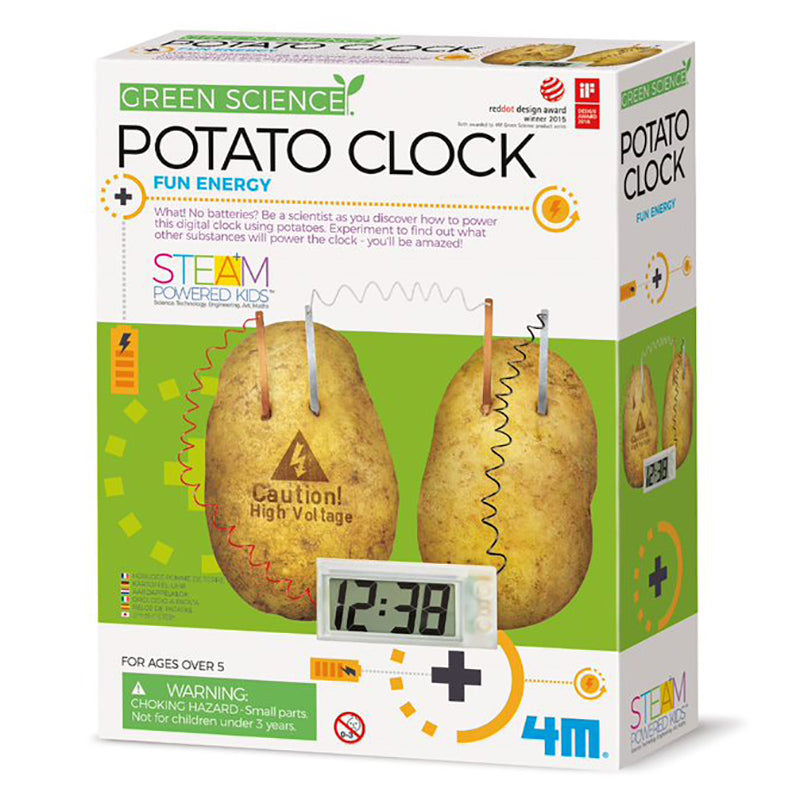 4M Potato Clock Science Kit Box