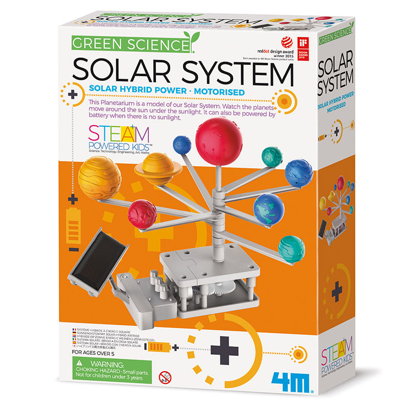 4M Green Science Solar System Box