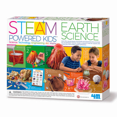 4M Steam Powered Kids Earth Science Box