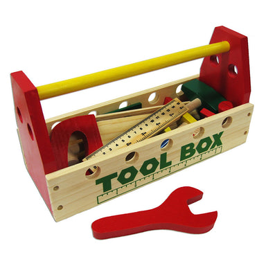 Fun Factory Wooden Tool Box with Tools
