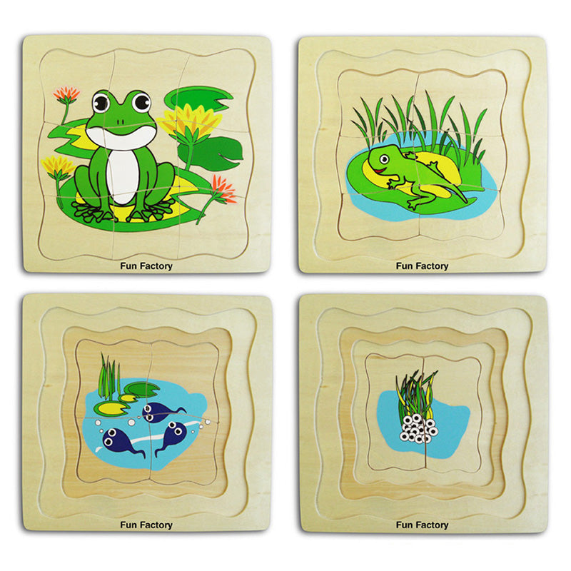 Fun Factory Layered Puzzle Frog