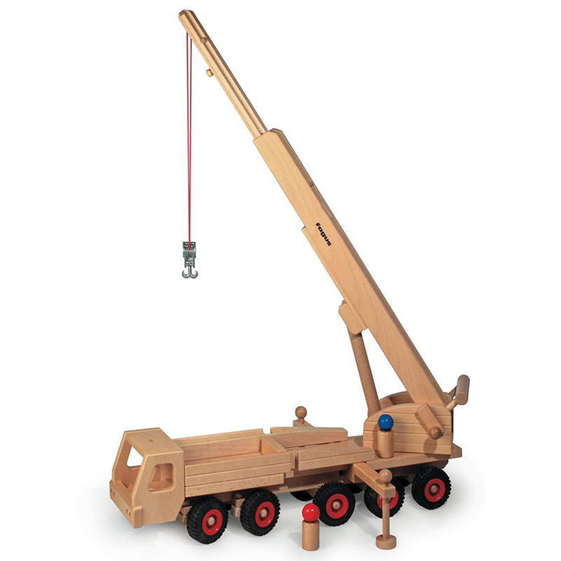 Wooden Mobile Crane