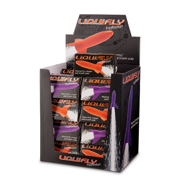Liquifly Fizz Rocket Packaging