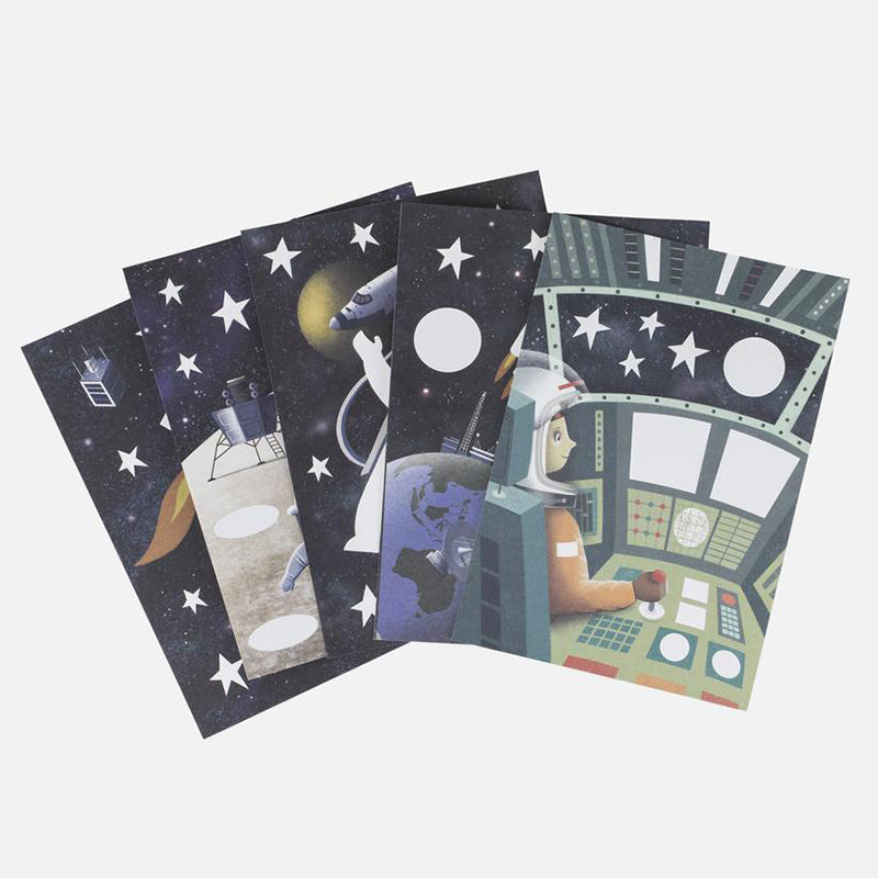 Tiger Tribe Foil Art - Space Adventures Sheets