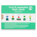 Two Little Ducklings Fruit & Vegetable Flash Cards Back Cover