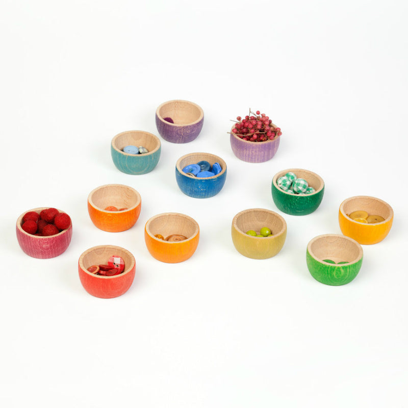 Grapat 12 Bowls Rainbow scattered