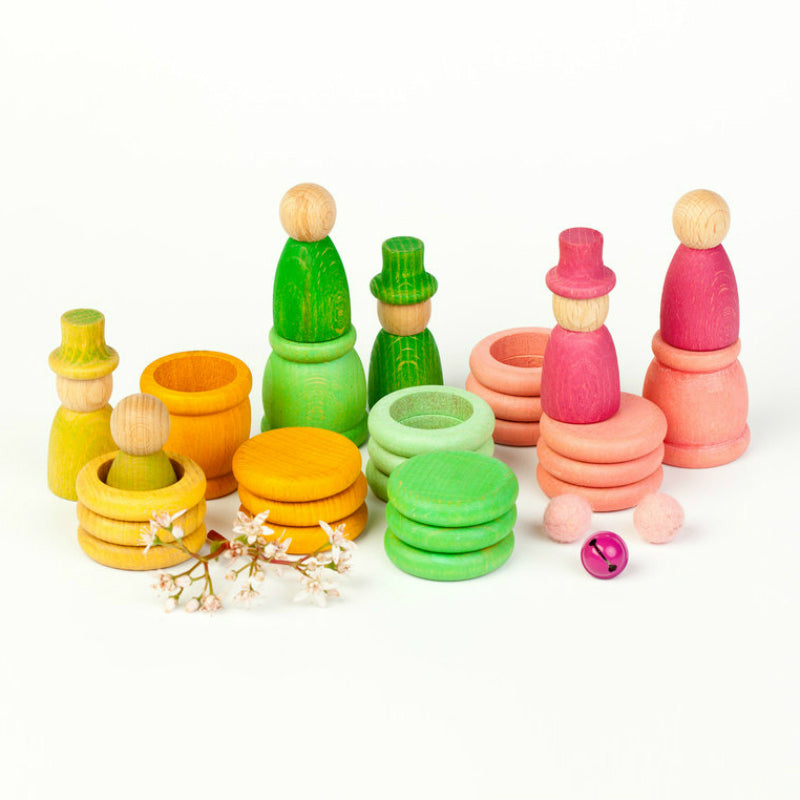 Grapat Nins Spring Peg People Play Set 2