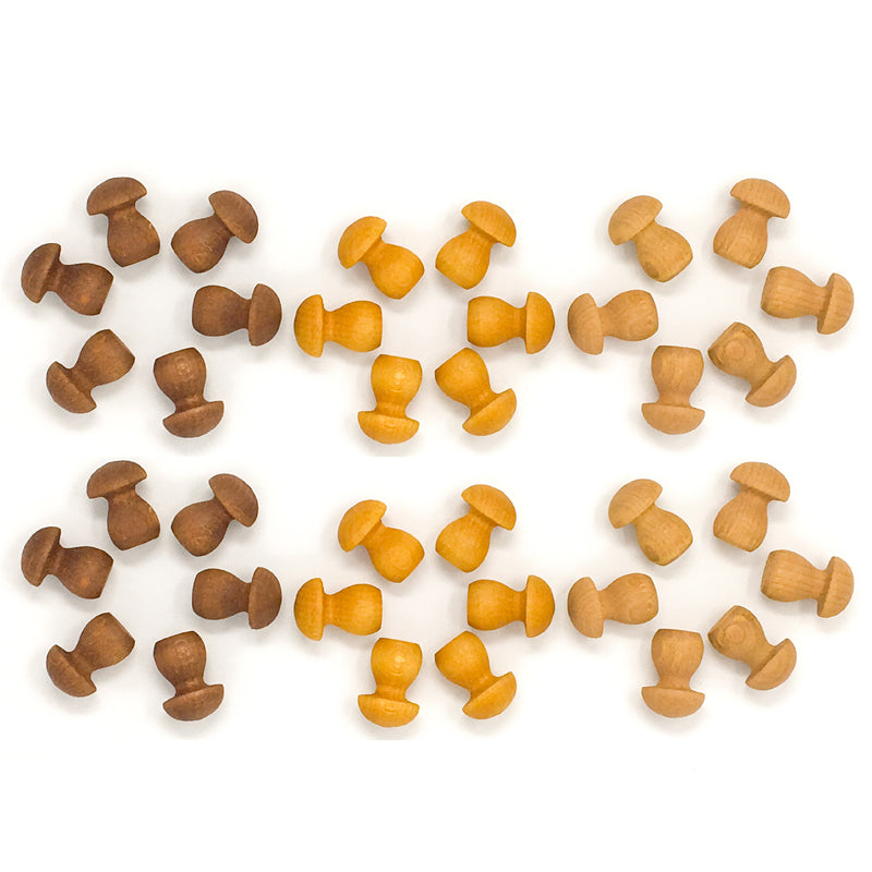 Grapat Mandala Mushrooms 36 pieces stars