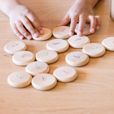 Grapat Coins for Counting on Table