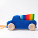 Grimm's Pull Along Truck Blue