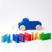 Grimm's Pull Along Truck Blue Blocks