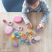 Grimm's Pastel Building Rings Child Playing