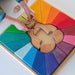 Grimm's Building Set Rainbow Lion In Tray