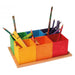 Grimm's 6 Piece Sorting Rainbow Helper Boxes with Pencils