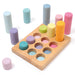 Grimm's Stacking Game Small Pastel Rollers Pieces
