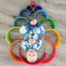 Grimm's Large Wooden Rainbow Stacker 10670 Eco Wooden Toy Ecotoy