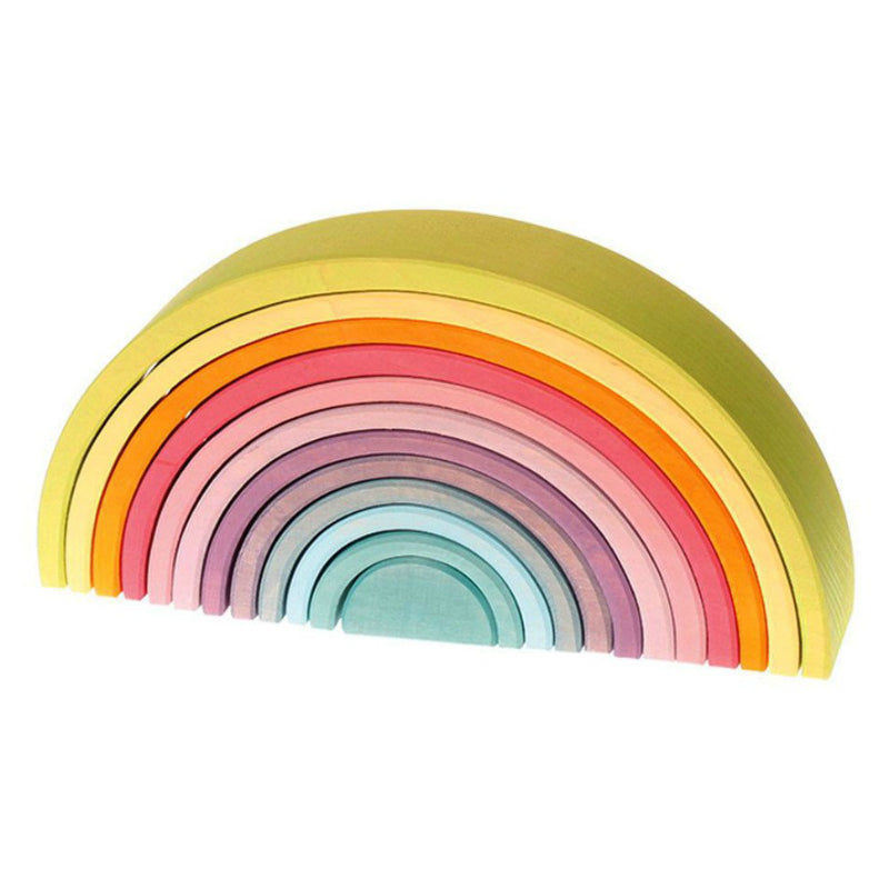 Grimm's Large Wooden Pastel Rainbow