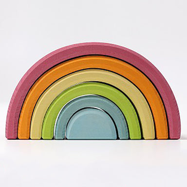 Grimm's Pastel Rainbow Stacker Medium