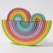 Grimm's Pastel Rainbow Stacker Medium 3 sizes