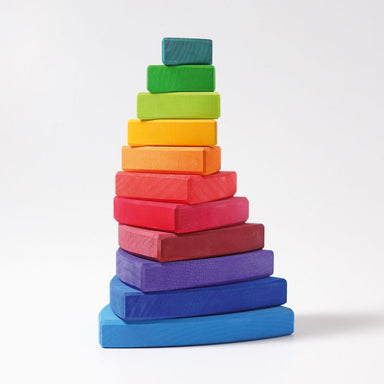 Grimm's Rainbow Stacking Tower Twisted