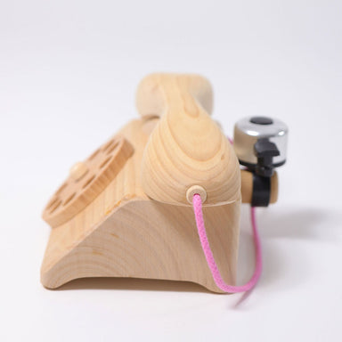 Grimm's Wooden Telephone Side view