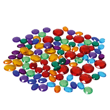 Grimm's 100 Acrylic Glitter Stones