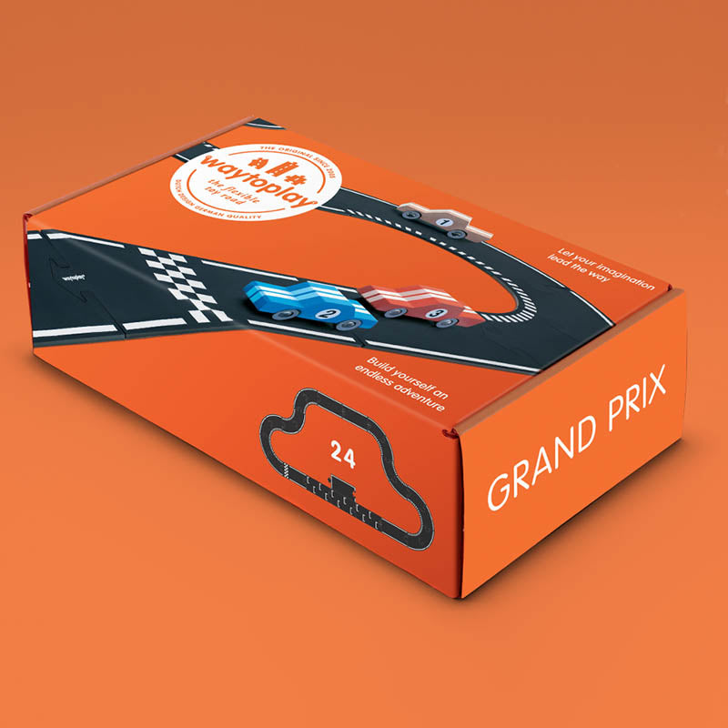 Waytoplay Grand Prix Set 24 Piece Packaging