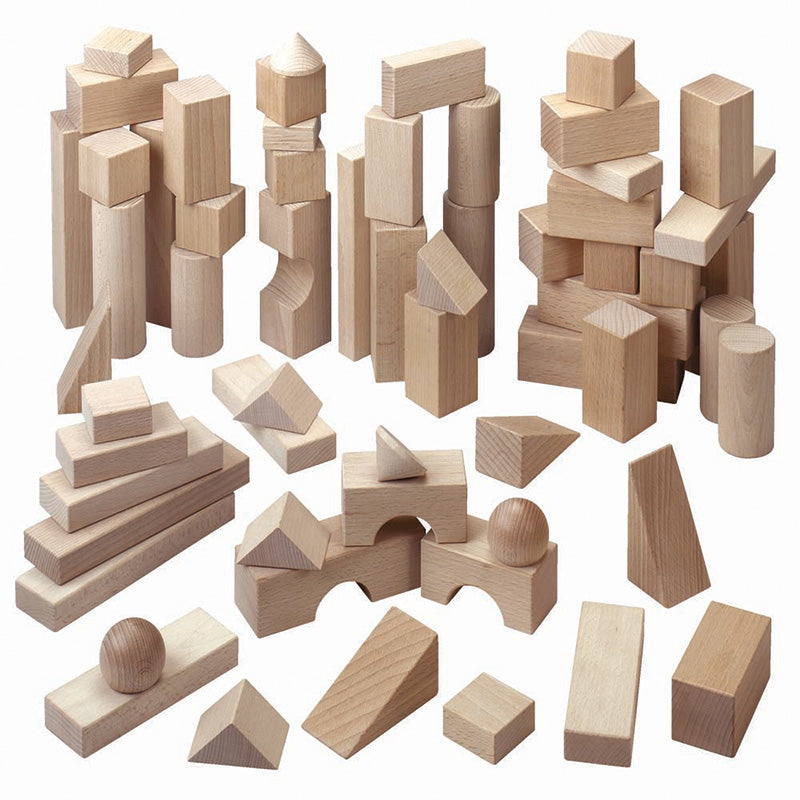 Natural Building Blocks Large Set